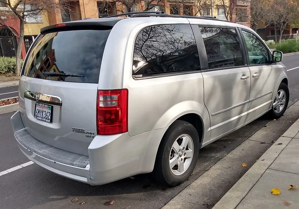 2010 Dodge Grand Caravan SXT, photographed in United States