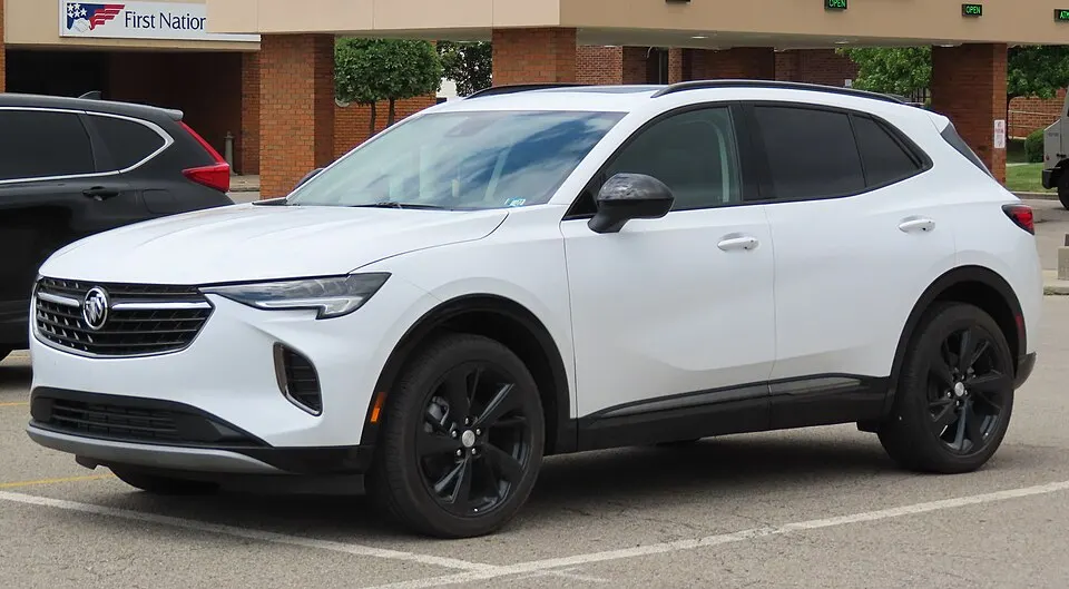 2021 Buick Envision, photographed in United States