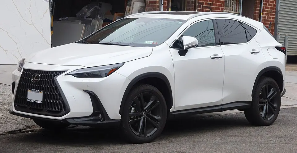 2023 Lexus NX 450h, front 4.5.23, photographed in United States