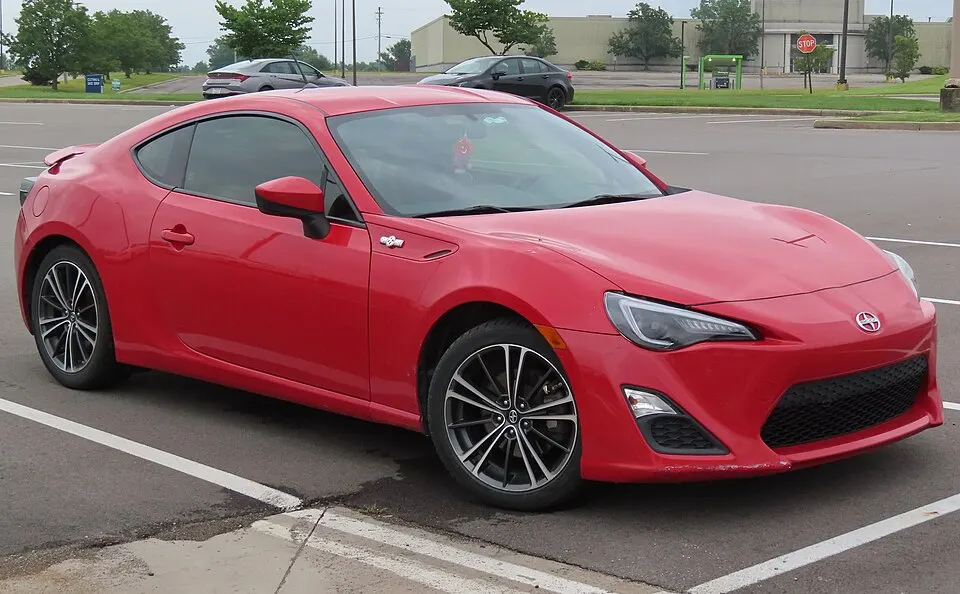 2013 Scion FR-S, front right, 07-09-2023, photographed in United States