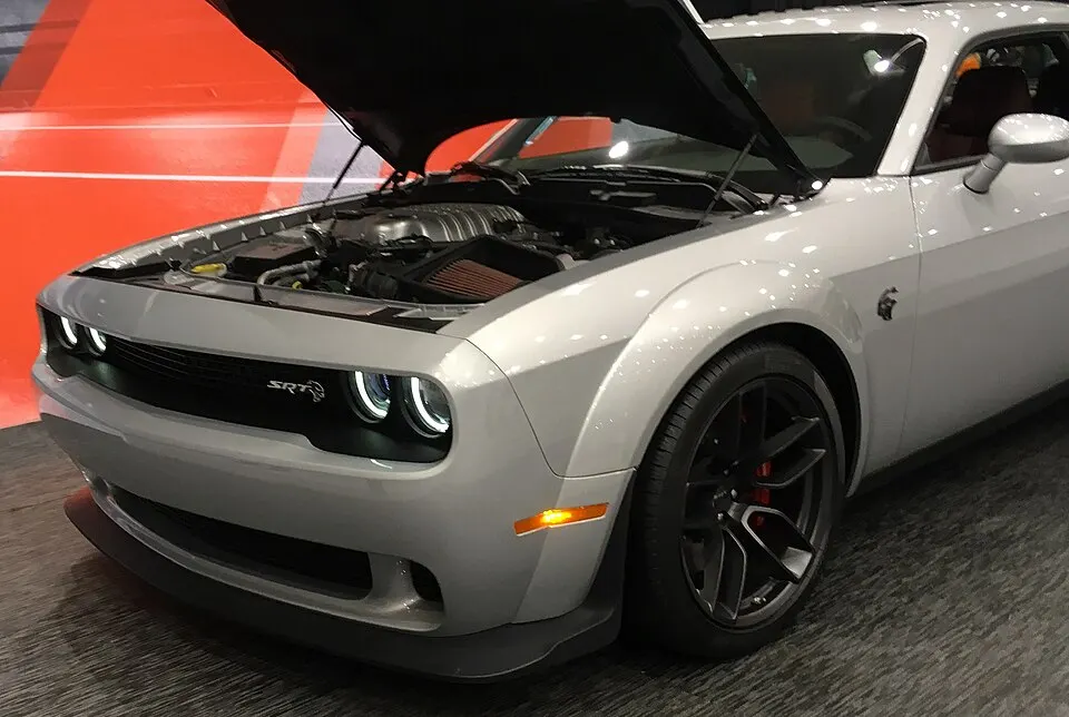2019 Dodge Challenger Hellcat Redeye (2), Cleveland Auto Show, photographed in United States