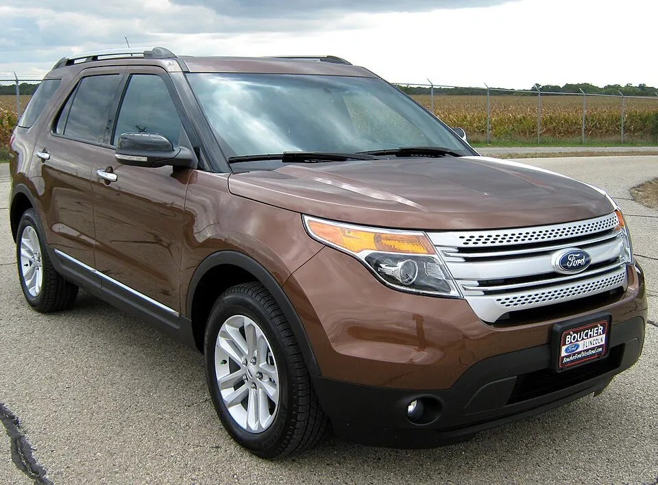 2012 Ford Explorer XLT -- NHTSA, photographed in United States