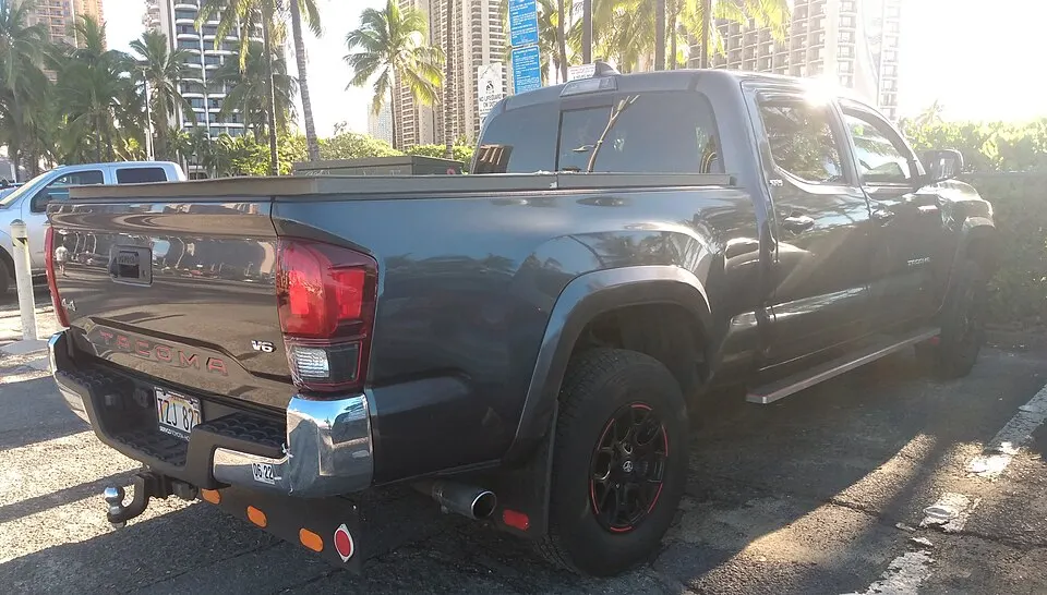 2021 Toyota Tacoma V6 4x4, photographed in United States