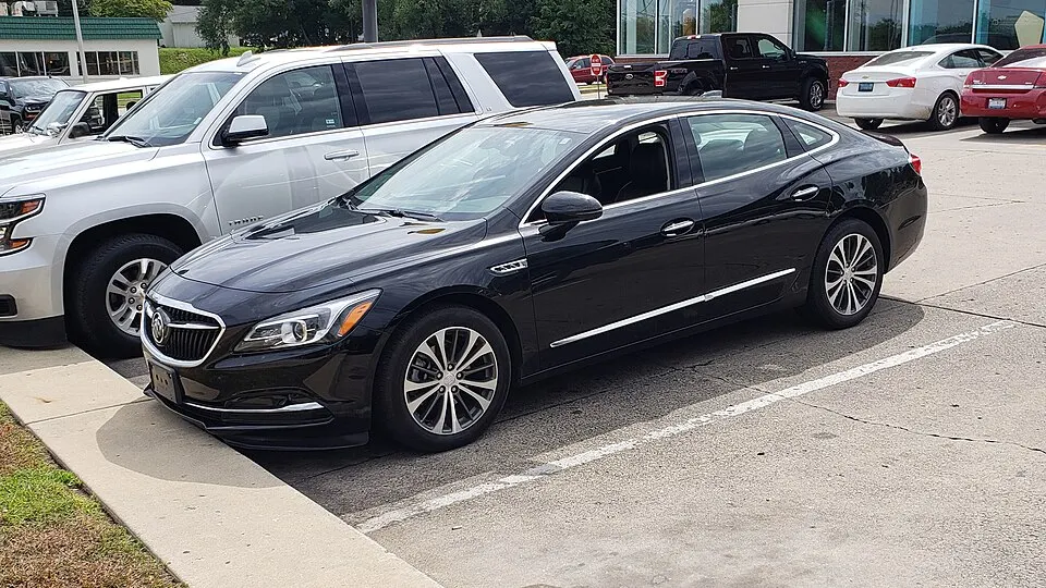 2017 Buick Lacrosse, photographed in United States