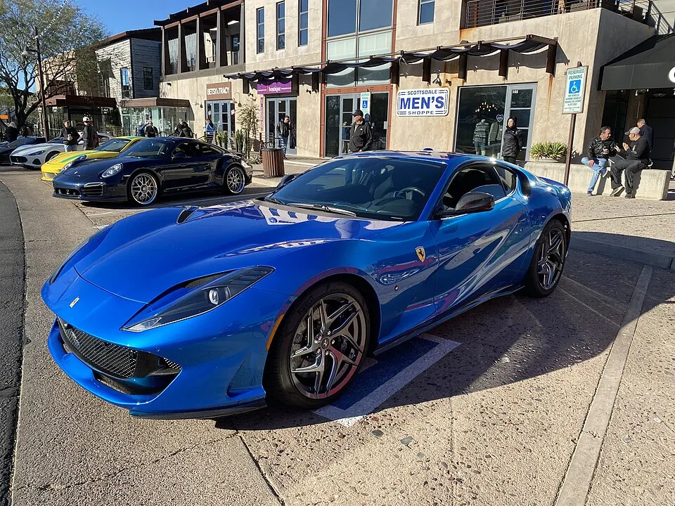 2019 Ferrari 812 Superfast, photographed in United States