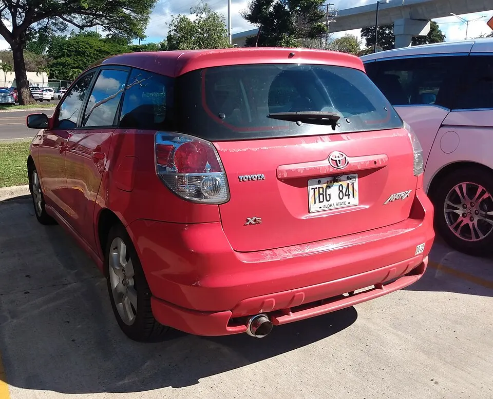 2008 Toyota Matrix XR, photographed in United States
