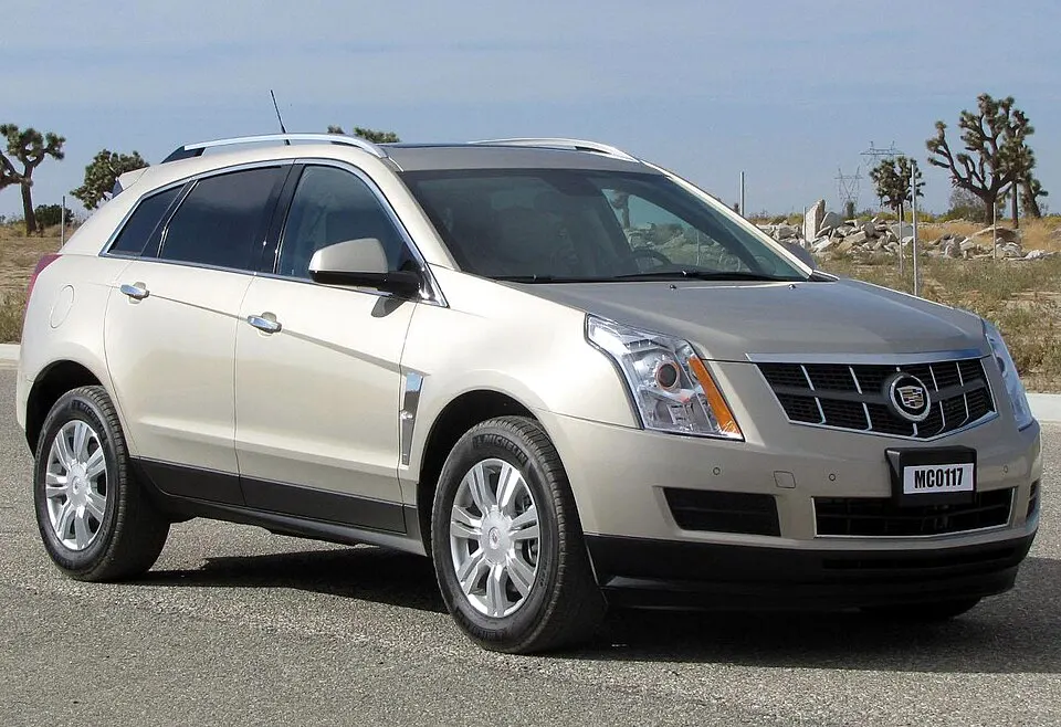 2012 Cadillac SRX -- NHTSA, photographed in United States