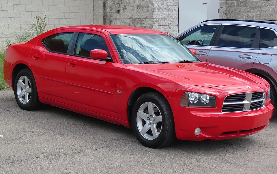 2010 Dodge Charger 3.5L, front right, 08-27-2023, photographed in United States