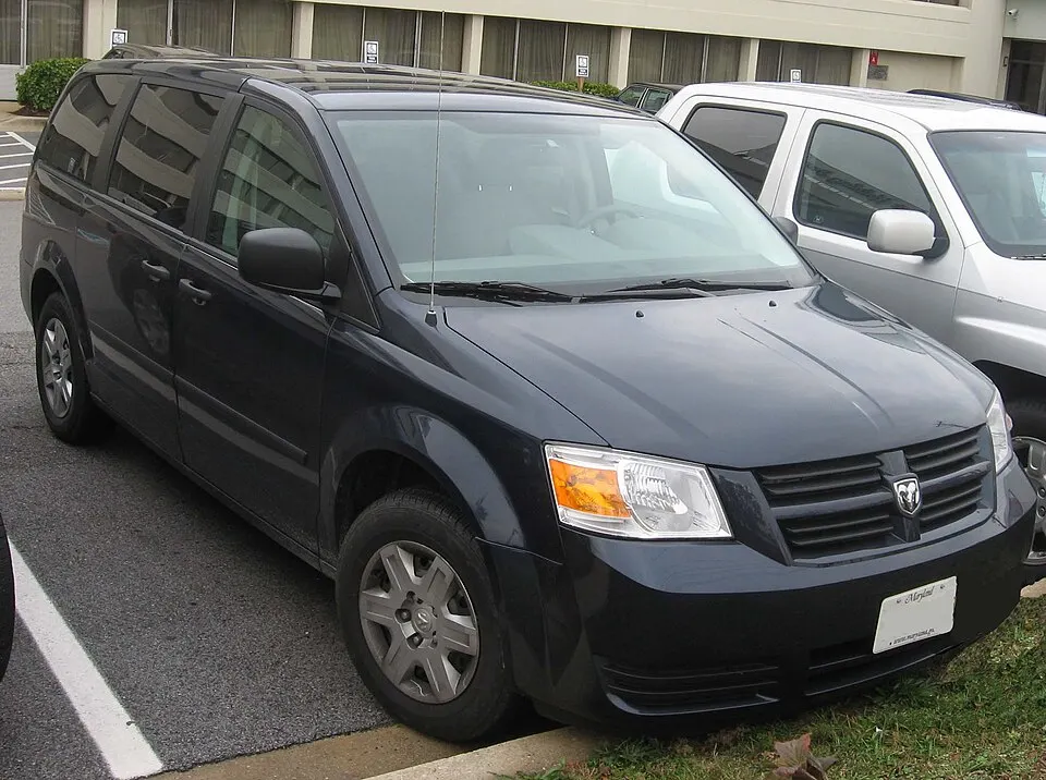 2008 Dodge Grand Caravan SE, photographed in United States