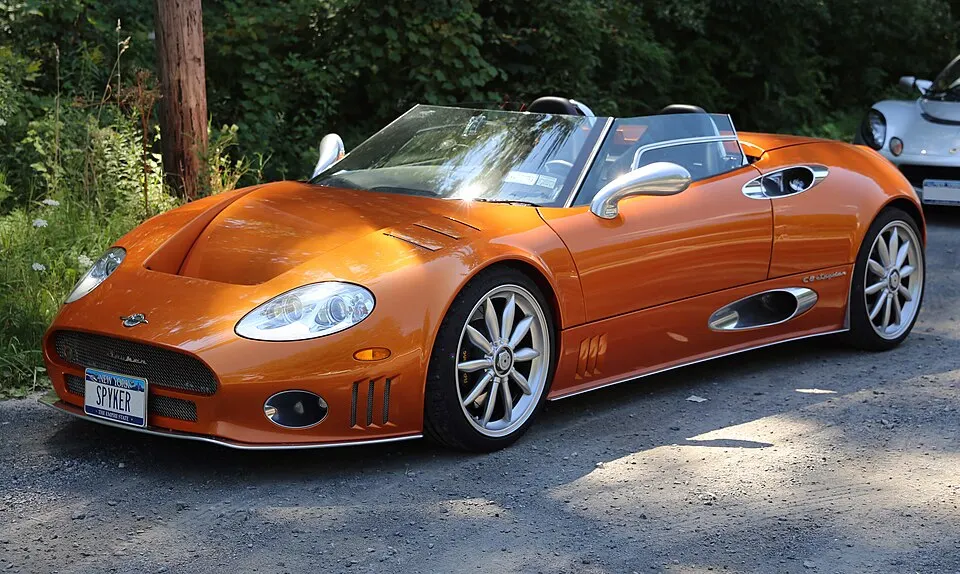 2009 Spyker C8 Spyder fL, photographed in United States