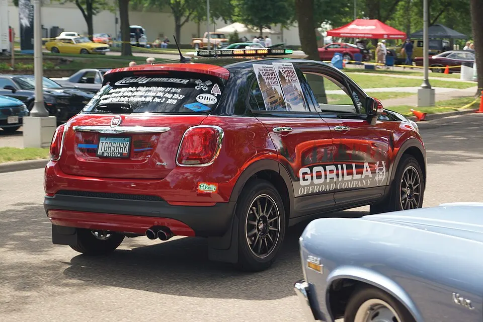2016 Fiat 500 X (27758043924), photographed in United States
