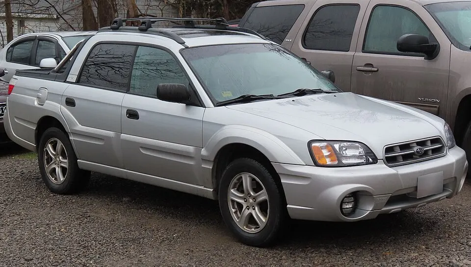 2006 Subaru Baja Sport, front right, 01-02-2023, photographed in United States