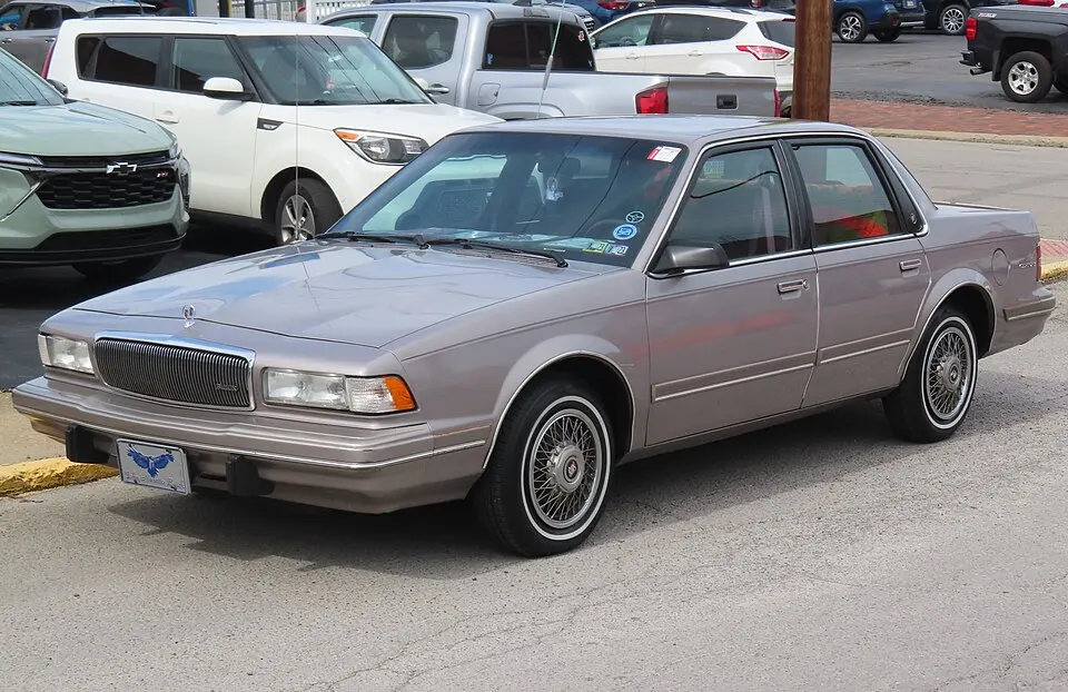 1996 Buick Century Special sedan, front left, 09-27-2025, photographed in United States