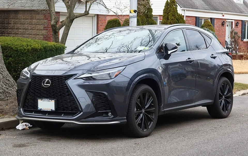 2022 Lexus NX 350, front 3.7.22, photographed in United States