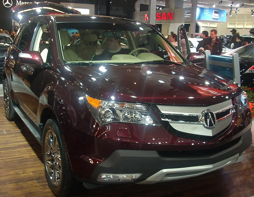 '09 Acura MDX (MIAS), photographed in Canada