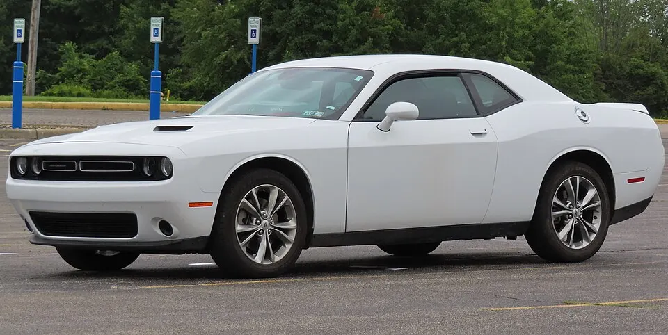 2021 Dodge Challenger SXT, front left, 08-25-2023, photographed in United States
