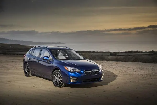 2018 Subaru Impreza Limited 5dr-Blue (United States market)