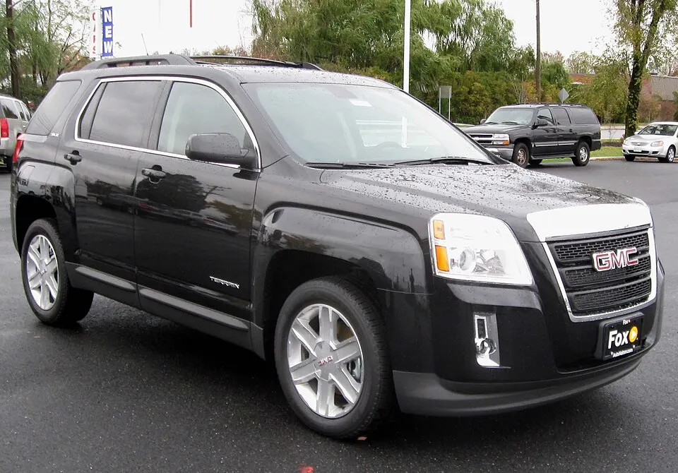 2010 GMC Terrain SLE 1 -- 11-13-2009, photographed in United States