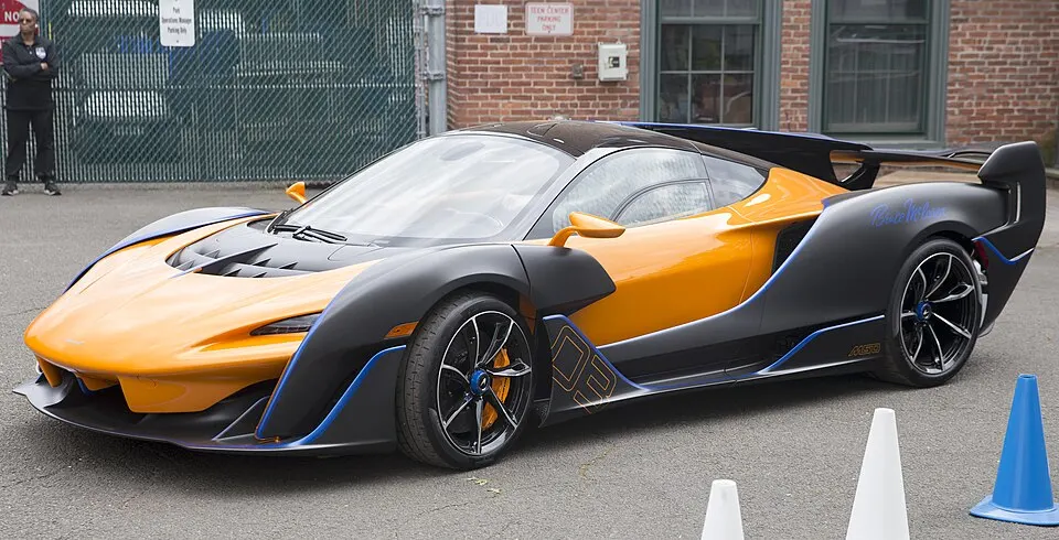 2020 McLaren Sabre no. 03, front left, photographed in United States