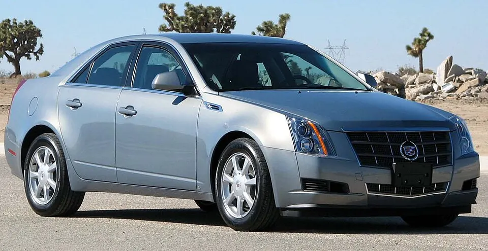 2008 Cadillac CTS -- NHTSA 1, photographed in United States