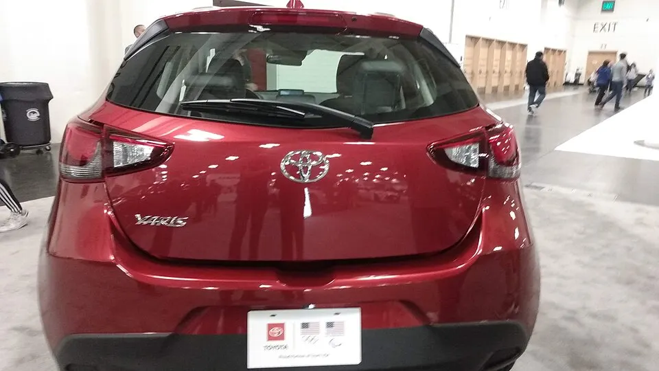 2020 Toyota Yaris, photographed in United States