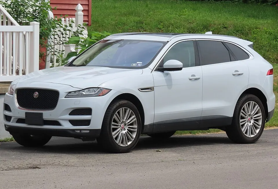 2018 Jaguar F-PACE Portfolio, front left, 06-14-2026, photographed in United States