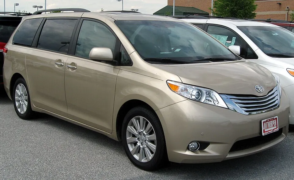 2011 Toyota Sienna -- 05-06-2011, photographed in United States