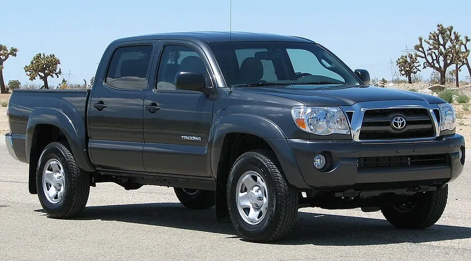 2009 Toyota Tacoma crew cab -- NHTSA, photographed in United States