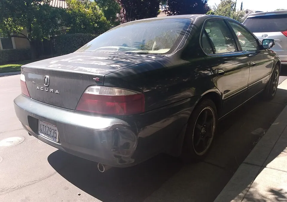 2003 Acura TL 3.2 Type S, photographed in United States
