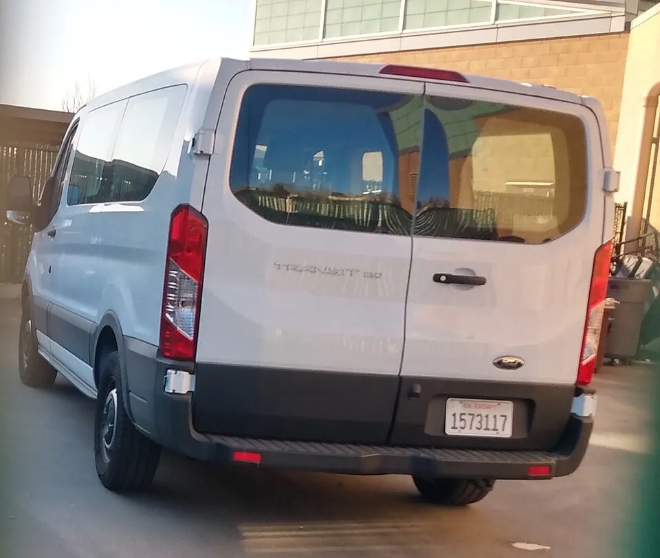 2018 Ford Transit 350, photographed in United States