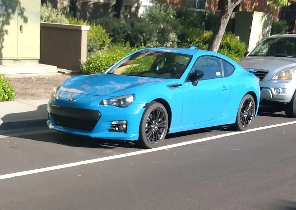 2016 Subaru BRZ Series.HyperBlue, photographed in United States