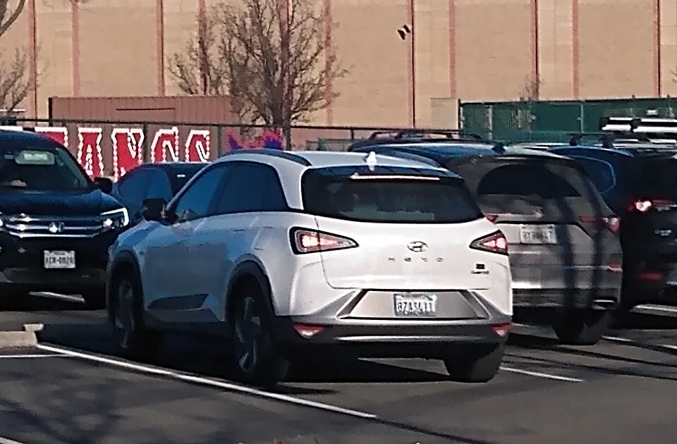 2019 Hyundai Nexo FCEV, photographed in United States