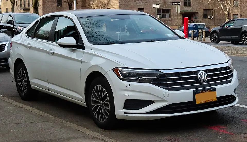 2019 Volkswagen Jetta, front 2.24.20, photographed in United States