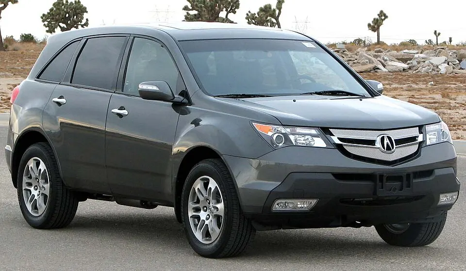 2007 Acura MDX -- NHTSA, photographed in United States