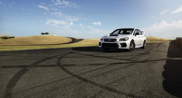 2020 WRX and STI Series.White